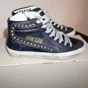 Golden Goose Slide Sneaker with Stud